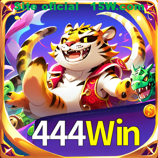 Imagem promocional da 444Win mostrando a plataforma e suas vantagens